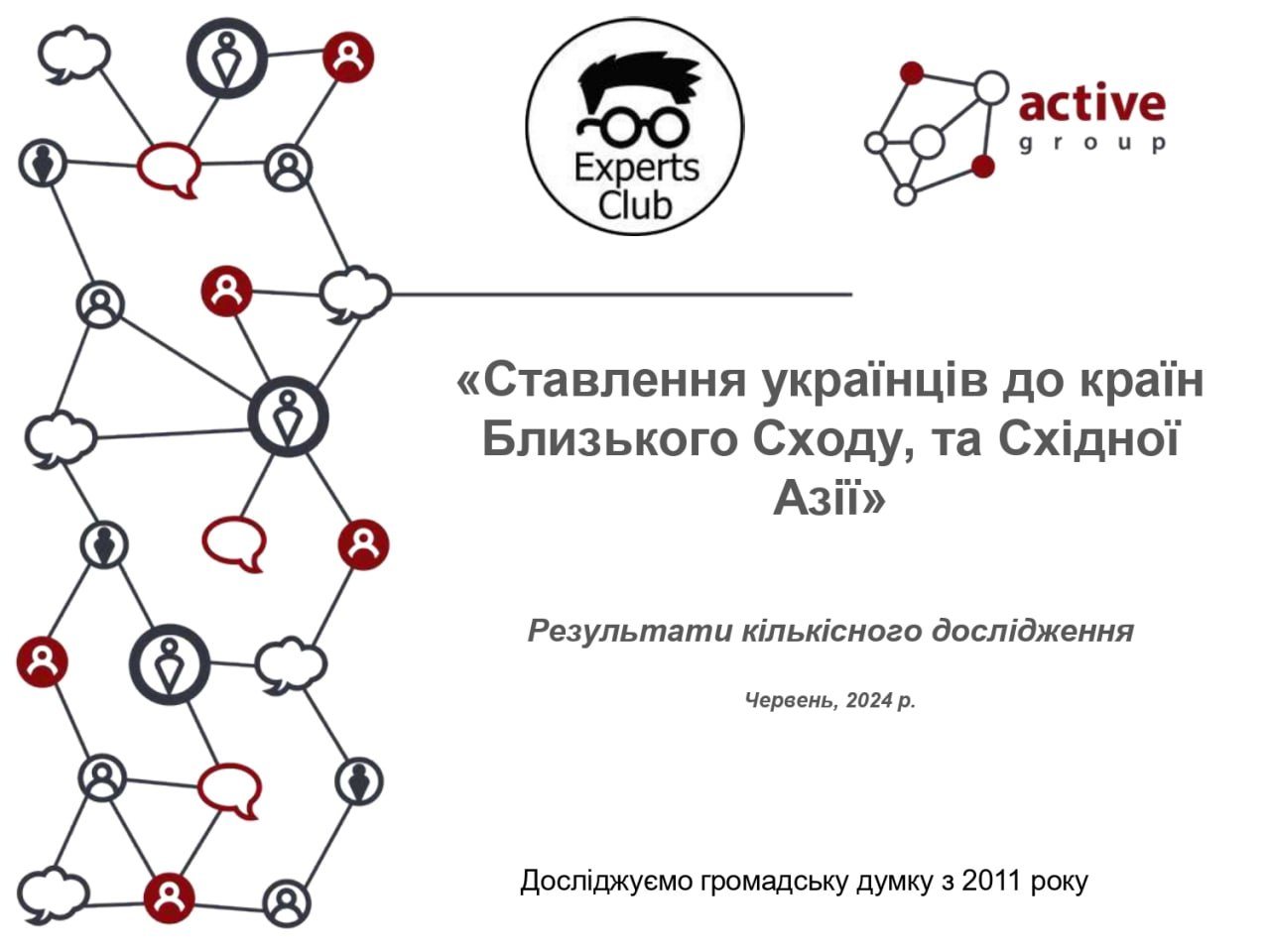 Cпільне дослідження компанії Active Group та Experts Club щодо ставлення українців до країн Східної Азії та Близького Сходу